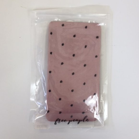 NWT FREE PEOPLE sheer dotted nylon tights - Picture 3 of 4